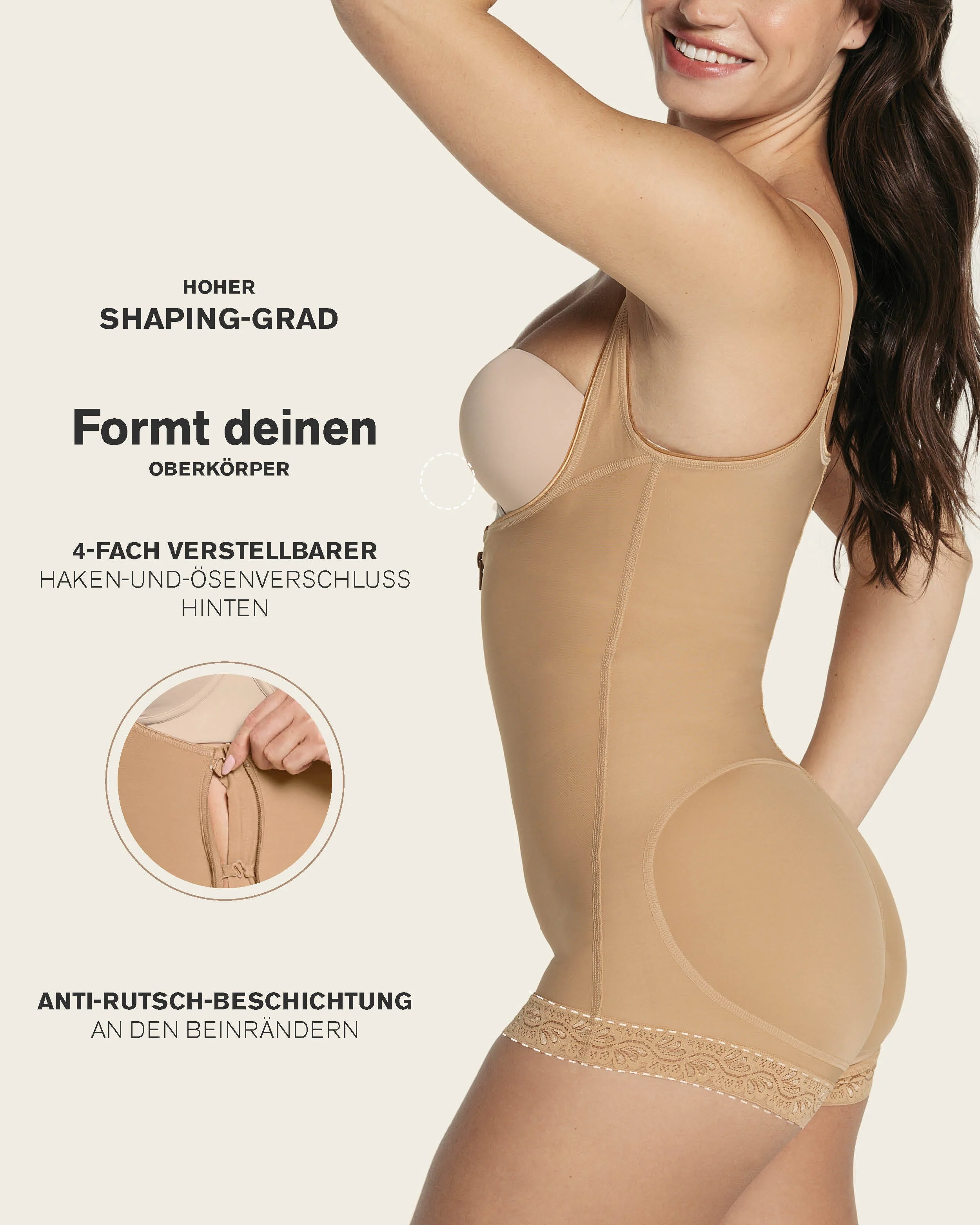 Miederbody im Boyshorts-Stil ohne BH - Image 10