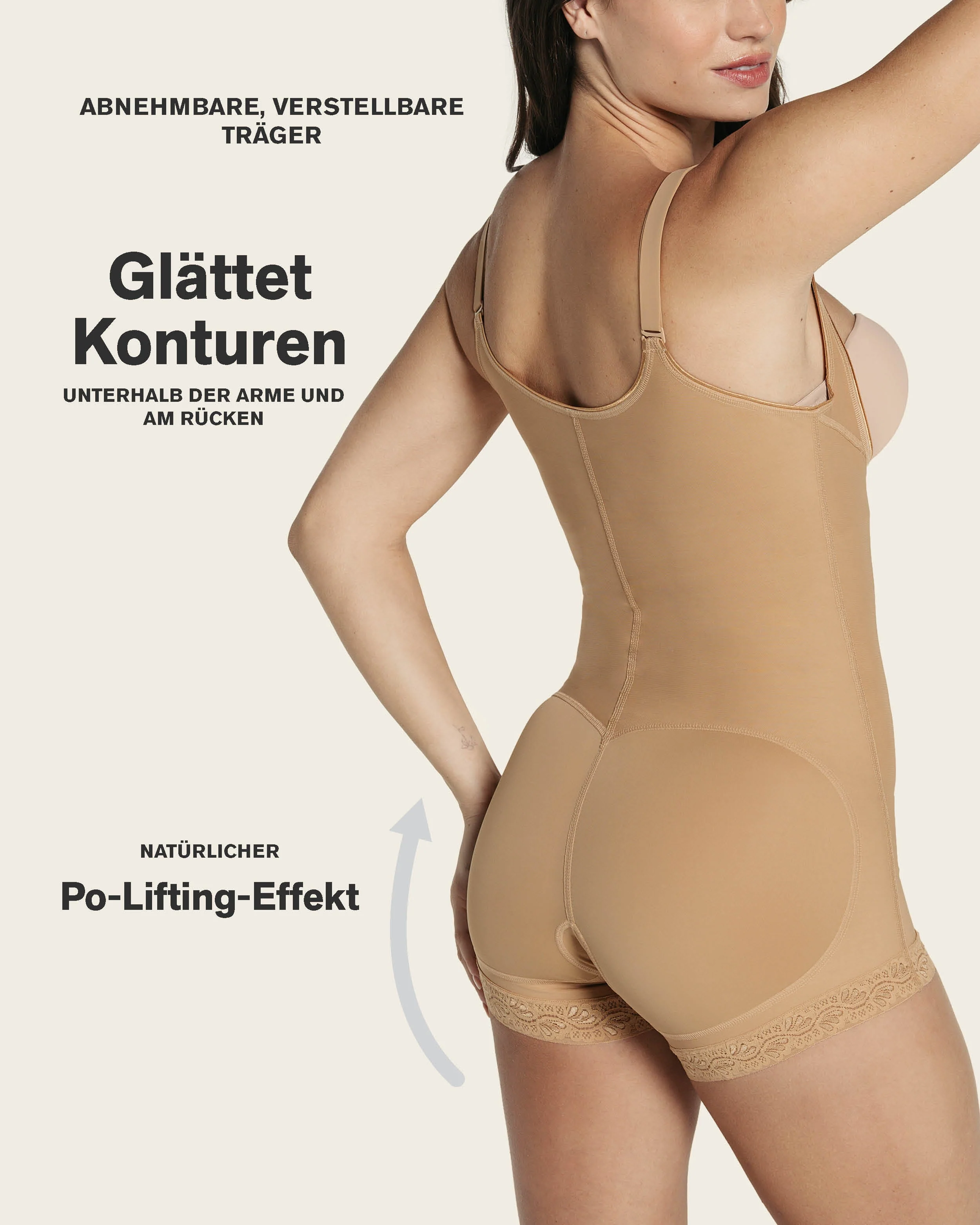 Miederbody im Boyshorts-Stil ohne BH - Image 11