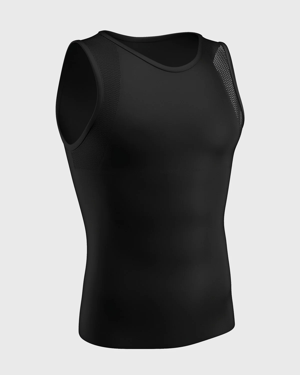 Packung mit 3 T-Shirts mit Armlochärmeln und starker Kompression aus Pima-Baumwolle, ideal für den täglichen Gebrauch - Image 2