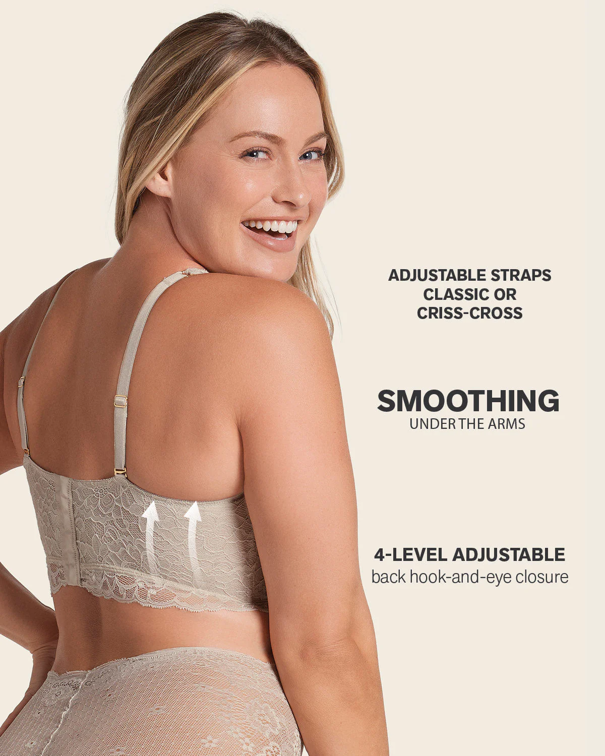 Paket x2 Spitzen-BHs, ideal für große Brüste. Sexy Support - Image 20
