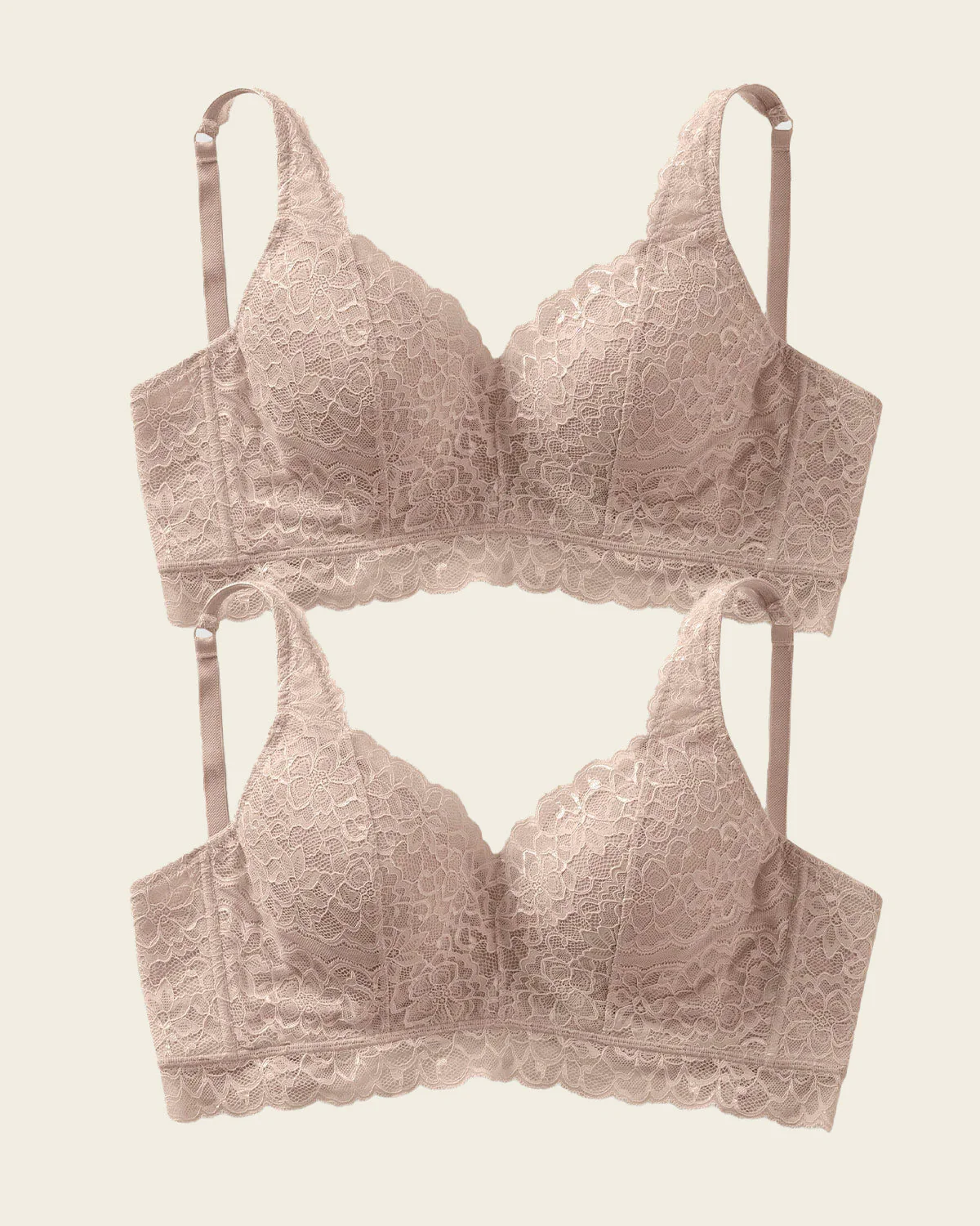 Paket x2 Spitzen-BHs, ideal für große Brüste. Sexy Support - Image 6