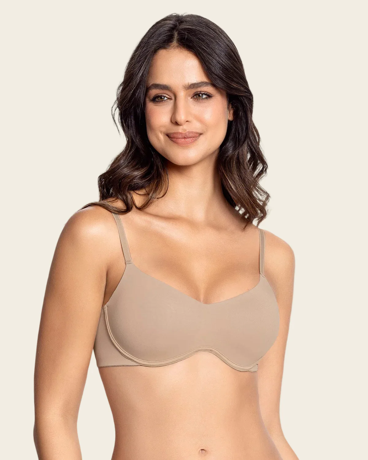 Spitzen-Bustier mit Halbschalen-Cups
