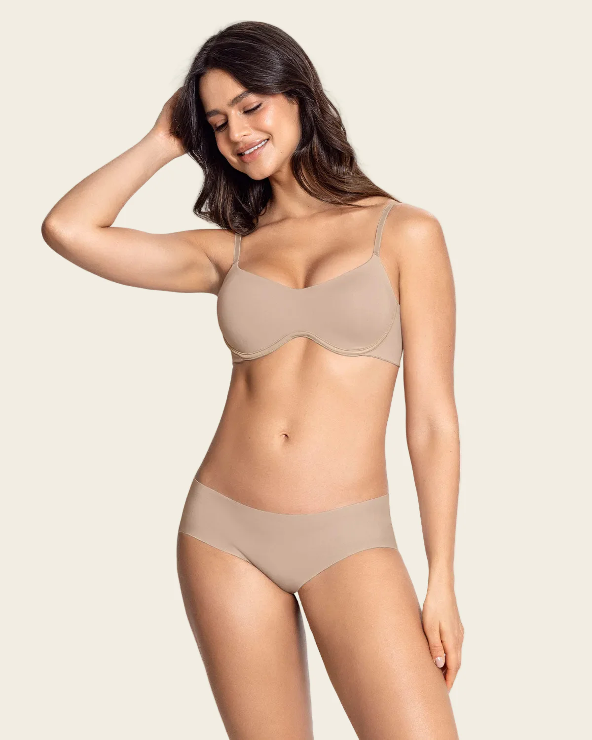 Spitzen-Bustier mit Halbschalen-Cups - Image 3